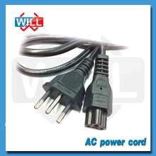 High quality 3 prong cheap 125v power cord brazil